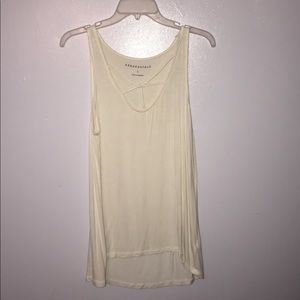 Aeropostale, white tank top, large
